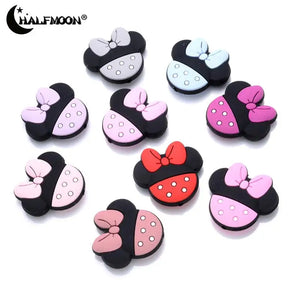 10Pcs Animals Silicone Beads For Jewelry Making Teether Chew Beads DIY Food Baby
