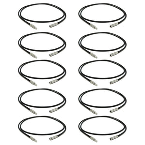 10Pcs 2mm Silk Braided Cord Chain Necklace DIY Supplies