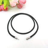 10Pcs 2mm Silk Braided Cord Chain Necklace DIY Supplies