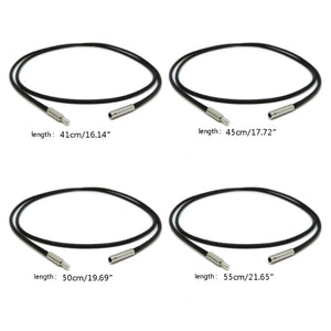 10Pcs 2mm Silk Braided Cord Chain Necklace DIY Supplies