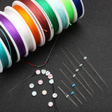 10Pcs Big Eye Beading Needles DIY Necklace Pins - Jewelry Making Tools
