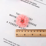 10Pcs Chiffon Fabric Flowers for DIY Hair Accessories Headband, Wedding Decor