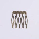 10Pcs Metal Hair Comb Hair Clips Hairpins DIY Jewelry Wedding Hair Supplies