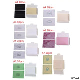 10Pcs/50pcs Sterling Silver Cleaning Cloth Polishing Cloth for Silver Jewelry