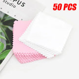 10Pcs/50pcs Sterling Silver Cleaning Cloth Polishing Cloth for Silver Jewelry