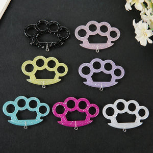 10Pcs Resin Charms Knuckle Shape Necklace Pendant Diy Making Scrapbooking