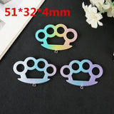 10Pcs Resin Charms Knuckle Shape Necklace Pendant Diy Making Scrapbooking