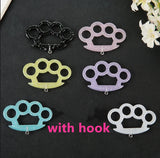 10Pcs Resin Charms Knuckle Shape Necklace Pendant Diy Making Scrapbooking