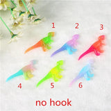 10Pcs Dinosaur Charms Flatback Resin Cabochons Diy Making Parts