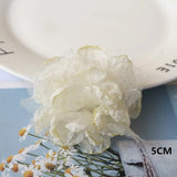 10Pcs Chiffon Fabric Flowers DIY HairClip Headband Wedding Dress Decor