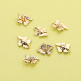 10Pcs 7x10MM Orchid Pendant Charm, DIY Flower Supplies