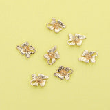 10Pcs 7x10MM Orchid Pendant Charm, DIY Flower Supplies