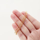 10Pcs Stainless Steel Tassel Chain Drop Earrings DIY Jewelry