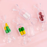 10Pcs Candy Shape Plastic Box for Jewelry Packaging