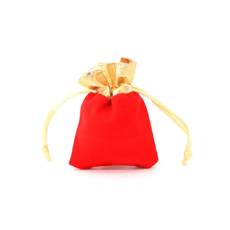 10Pcs 9*12cm Velvet Bags Drawstring Gift Bags For Jewelry