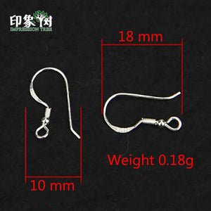 10Pcs 925 Sterling Silver Earring Hooks Leverback Earwire Components