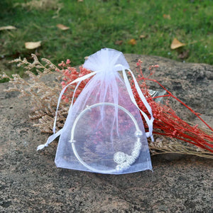 10Pcs Organza Gift Bag Jewelry Pouch Candy Packing Bags