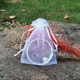 10Pcs Organza Gift Bag Jewelry Pouch Candy Packing Bags