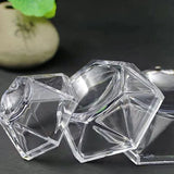 10Pcs Acrylic Sphere Display Stand Holder - Clear Crystal Ball Base