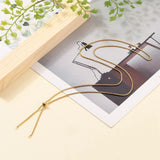 10Pcs Stainless Steel Box Chain Slider Necklace with Stopper Beads