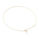 10Pcs Brass Chain Slider Bracelet Necklaces for DIY Jewelry Making