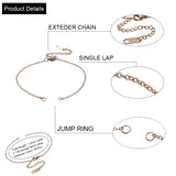 10Pcs Stainless Steel Cable Chain Bracelet Making with Lobster Claw Clasps