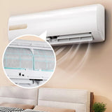 10Pcs AC Air Conditioner Cover Purifying Filter - Adhesion Cuttable