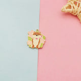 10Pcs Akita Enamel Charms for Jewelry Making