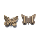 10Pcs Alloy Butterfly Beads Sun Flowers Spacer Loose Bead Jewelry Findings