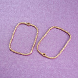 10Pcs Alloy Open Back Bezel Pendants for DIY Resin Jewelry Making