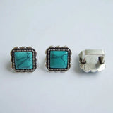 10Pcs Antique Silver Licorice Leather Spacer Slider Beads