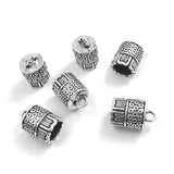 10Pcs Antique Sliver Tassel Cap Diy Jewelry Finding Charm Tassel Cap