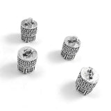 10Pcs Antique Sliver Tassel Cap Diy Jewelry Finding Charm Tassel Cap
