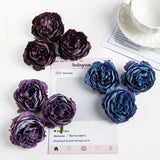 10Pcs Artificial Flowers Wedding Party Silk Peony Bridal Accessories