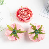 10Pcs Artificial Flowers Wedding Party Silk Peony Bridal Accessories