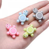10Pcs BPA-Free Silicone Animal Teethers for DIY Pacifier Chain Necklace
