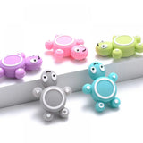 10Pcs BPA-Free Silicone Animal Teethers for DIY Pacifier Chain Necklace