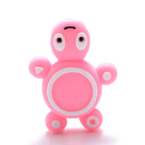 10Pcs BPA-Free Silicone Animal Teethers for DIY Pacifier Chain Necklace
