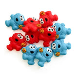 10Pcs Baby Silicone Beads Food Monster Shape