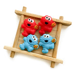 10Pcs Baby Silicone Beads Food Monster Shape