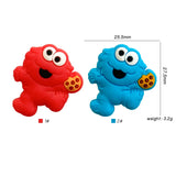 10Pcs Baby Silicone Beads Food Monster Shape