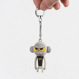 10Pcs Iron C-Shaped Buckle With Chain