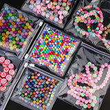 10Pcs/Bag Zipper Poly Bag Powder Pocket Transparent Resealable Plastic Jewelry P