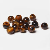 10Pcs Stone Charms Pendant Spacer Round Beads 12x10MM Hole 5MM