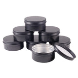10Pcs Round Aluminium Tin Cans 150ml Storage Containers