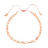 Bohemian Shell Beads Braided Rope Chain Bracelet