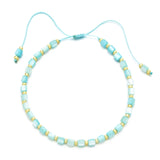 Bohemian Shell Beads Braided Rope Chain Bracelet