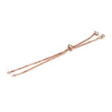 10Pcs Brass Rhinestone Slider Bracelets Chain Jewelry Making DIY Accessories