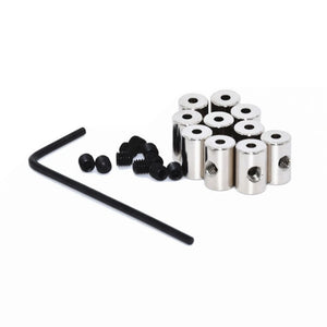 10Pcs Brooch Pin Locks + Wrench Jewelry Making Accessory