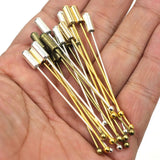 10Pcs Hat Brooches Safety Pins for Jewelry Crafts